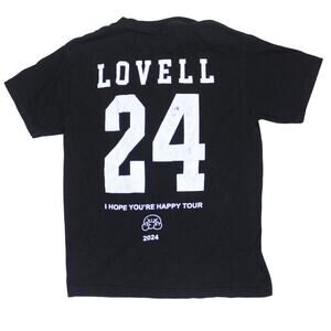 Night Lovell I Hope You’re Happy 2024 Tour Tee Rare Concert Merchandise black M